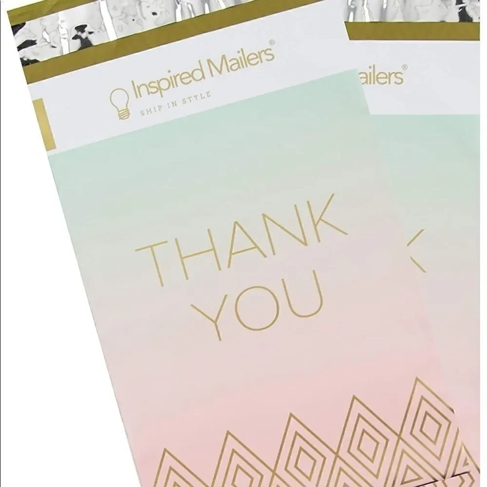 Poly Mailers MIX Cards 6x9 10x13 35pcs 35stickers